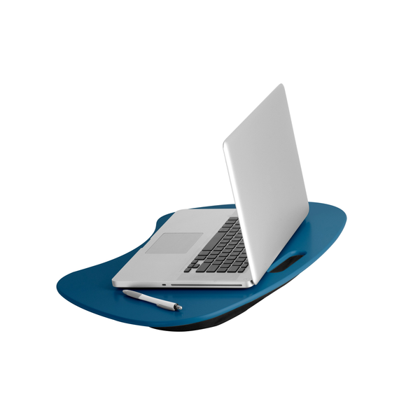 Cushioned Laptop Lap Desk, Indigo